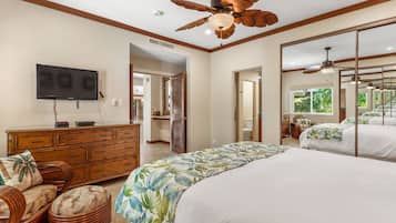 2 bedrooms, desk, iron/ironing board, free WiFi
