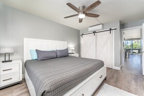 1 soverom, skrivebord, strykejern/-brett og wi-fi (inkludert)