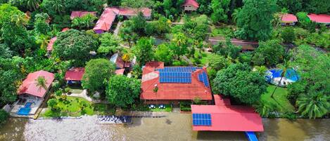 Fassade der Unterkunft