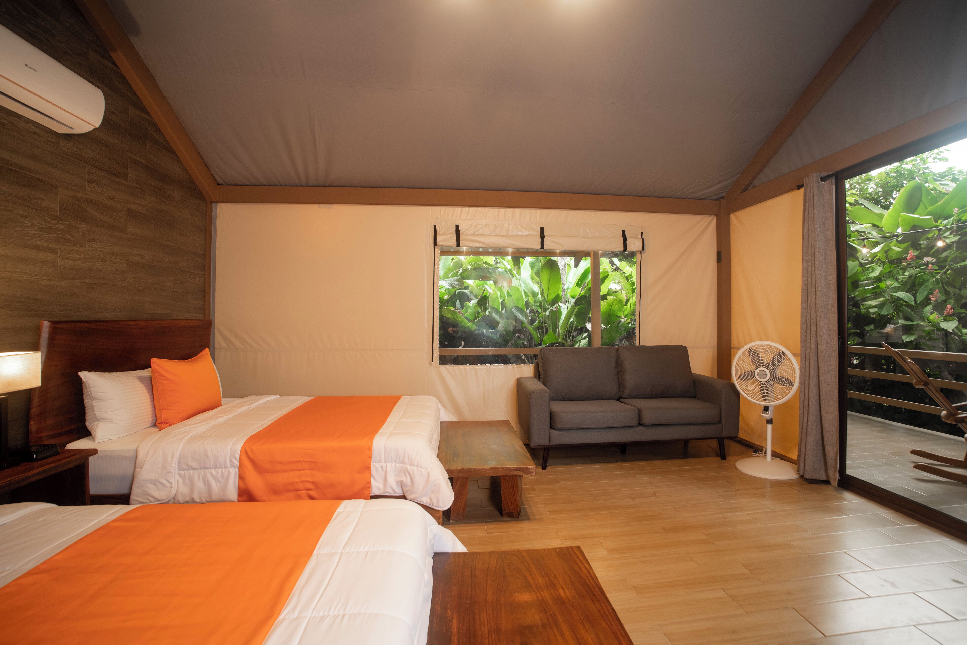 Deluxe Tent, Private Pool, Mountain View | Blackout drapes, free WiFi, bed sheets