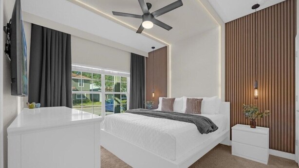 4 quartos, ferros/tábuas de passar roupa, Wi-Fi, roupa de cama