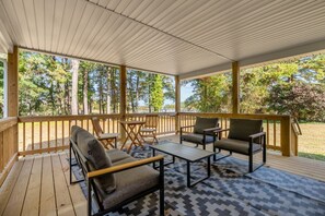 Terrace/patio - Relaxing 3BR River Stay • 8 Mins to Casino! (Portsmouth)