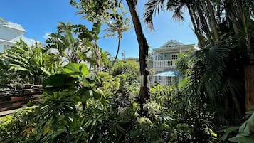 Blick auf den Garten