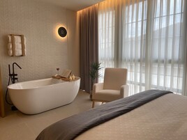 Premium Double Room, City View | In-room safe, desk, laptop workspace, blackout drapes