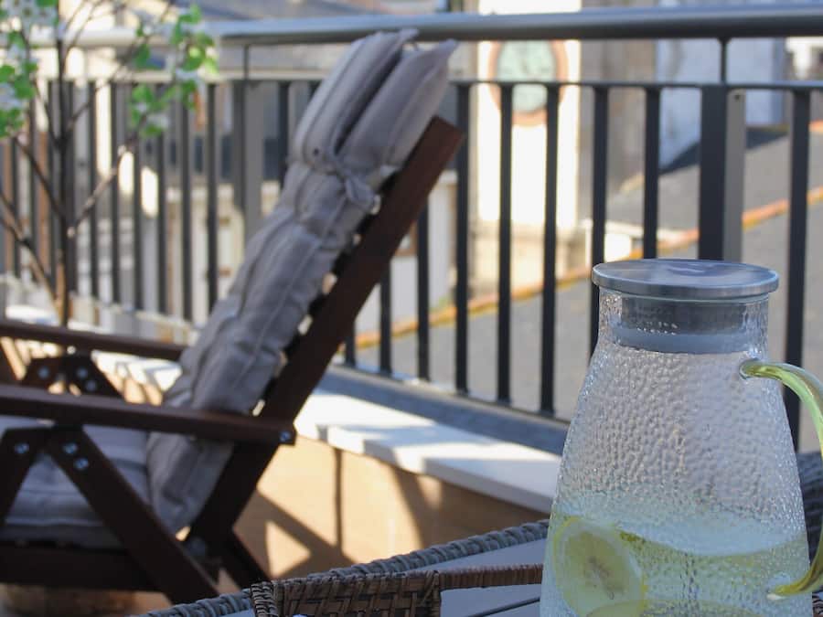 尊荣套房, 海港景观 | 露台