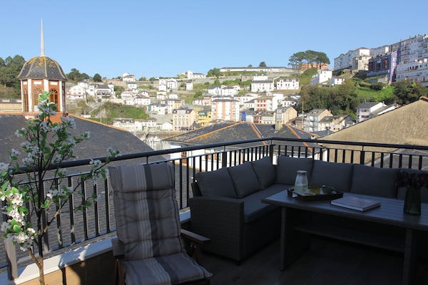 Premium-Suite, Hafenblick | Terrasse/Patio