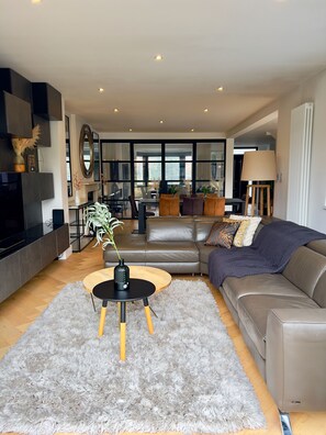 TV connectée, cheminée