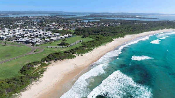 Beach nearby