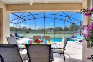 Pool - 4BR Pool Villa with Spa, Near Disney - Gated Resort! (Kissimmee)