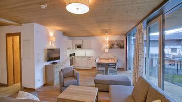 Appartement | Woonkamer | Een dvd-speler