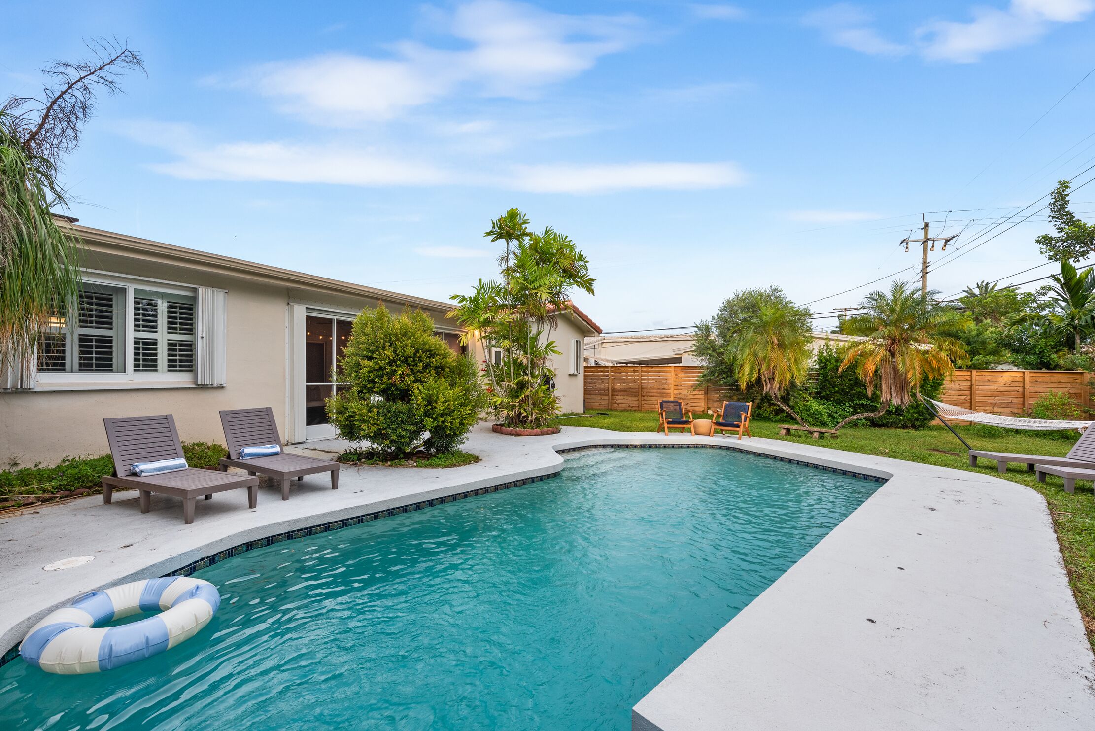 Outdoor pool