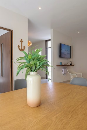 Luxury Apartment, Patio | Dining room - Family Home Near the Beach in Velamar (Altamira)