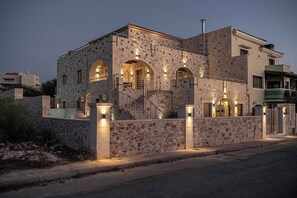 Façade de l’hébergement