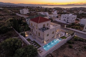 منظر من الجو على ارتفاع عالٍ