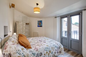 1 makuuhuone, silitysrauta/-lauta, ilmainen Wi-Fi, vuodevaatteet