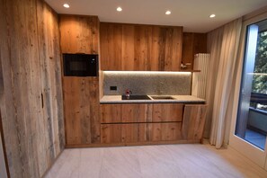 Fridge, microwave, stovetop, dishwasher - SILVANA De Luxe Studio 101 (Madonna di Campiglio)