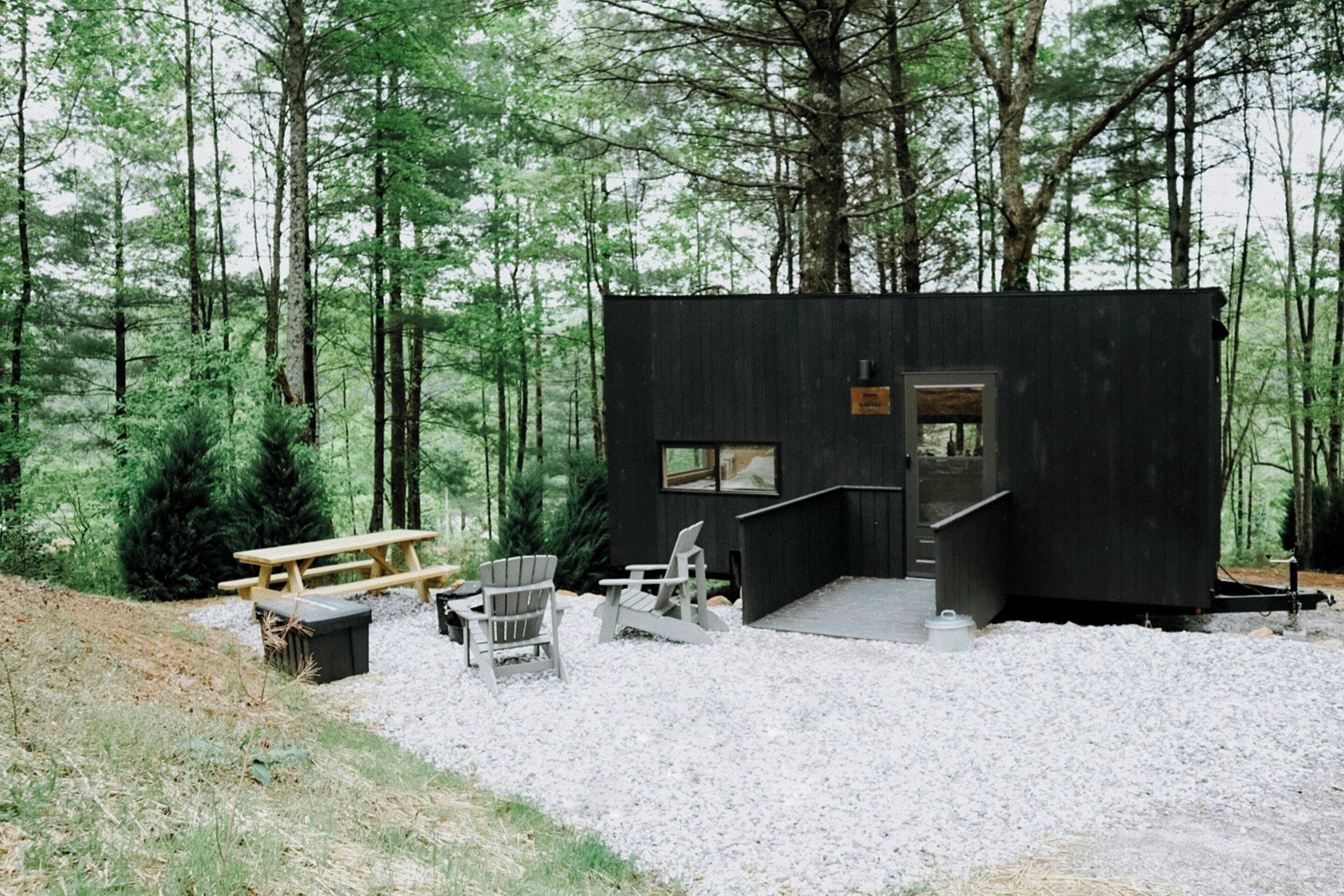 Cabane, 1 grand lit | Extérieur