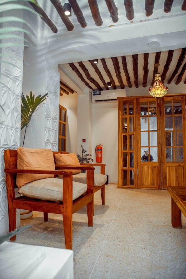 Voorkant van accommodatie