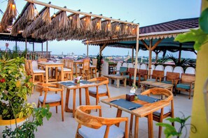 Terrasse sur le toit