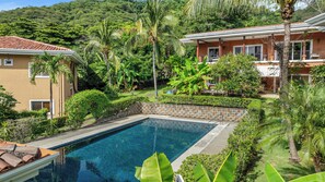 Outdoor pool - Luxury Las Brisas Condo Ocean & Pool View 3 Min Walk to the Beach! (Playa Hermosa)