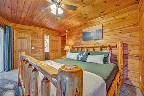 3 bedrooms, iron/ironing board, free WiFi, bed sheets - Luxe | Hot Tub | Views w/ Firepit | 3BR | Sleeps 9 (Beech Mountain)