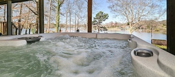 LKN Lakefront | Private Dock | Hot Tub | Pet Friendly