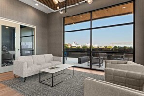 Smart TV, fireplace, offices