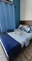 1 quarto, escrivaninha, Wi-Fi de cortesia, roupa de cama