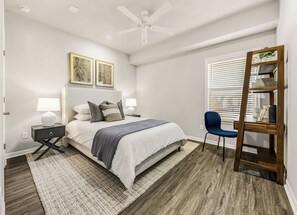 2 chambres, fer et planche à repasser, Wi-Fi, literie fournie