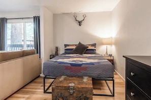 1 Schlafzimmer, kostenloses WLAN, Bettwäsche