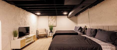 4 chambres, fer et planche Ă repasser, Wi-Fi, draps fournis