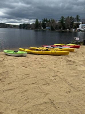 Beach nearby - Lakefront Blue Cottage (Northwood)