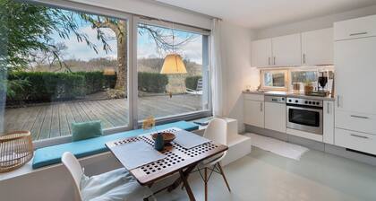 Appartement "Modernes Ammersee" avec terrasse privée, jardin privé et Wi-Fi