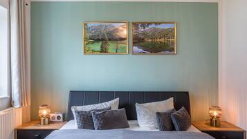 1 Schlafzimmer, BĂŒgeleisen/BĂŒgelbrett, kostenloses WLAN, BettwĂ€sche