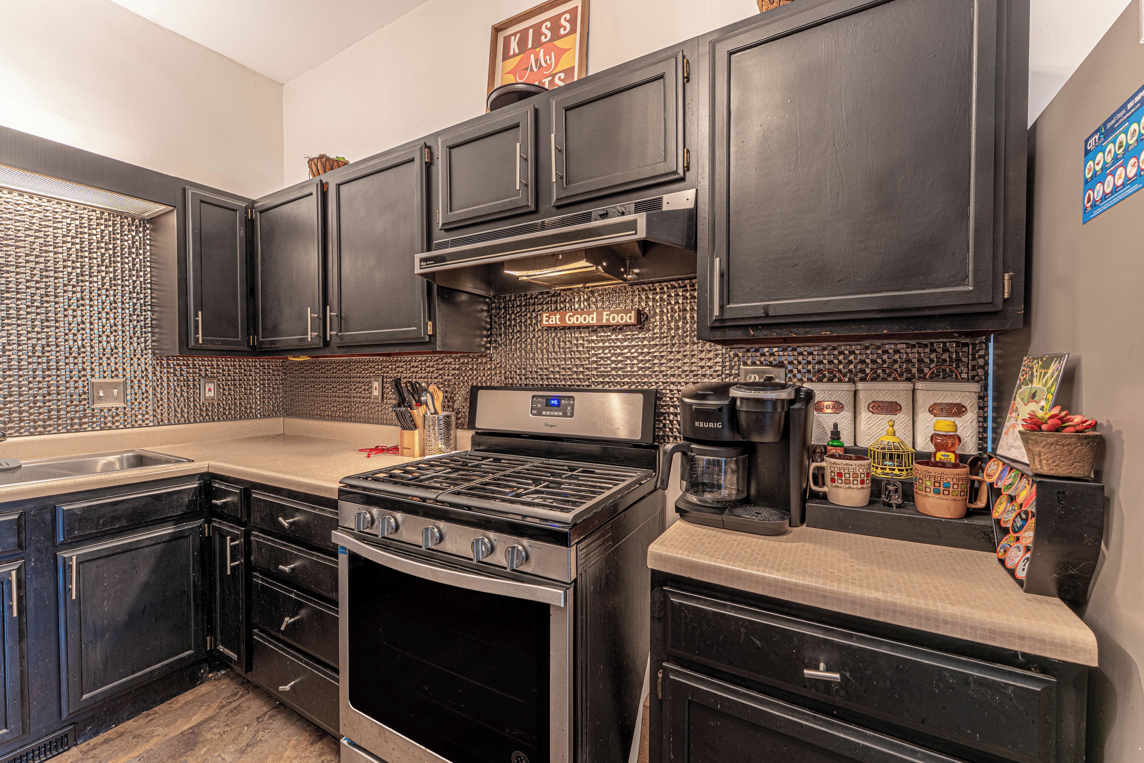 Horno, placa de cocina, lavavajillas