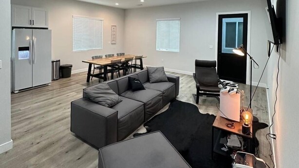 Basic Shared Dormitory, Patio | Living area