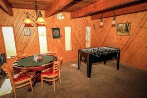 Cabin, Multiple Beds, Patio, Mountain View | Game room - Family Fun House (Big Bear Lake)