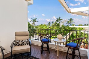 Room, 1 Bedroom, Partial Ocean View | Terrace/patio - Castle at Royal Sea Cliff  (Kailua-Kona)