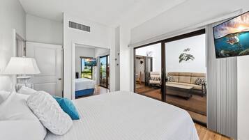 Room, 1 Bedroom, Partial Ocean View | Iron/ironing board