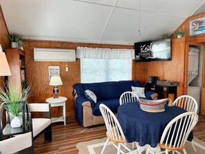 Smart TV - Beach Angel: Pet Friendly, Semi-Oceanfront Beach Cottage in Nags Head (Nags Head)