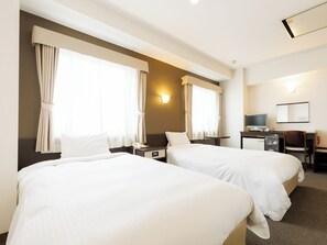 Chambre avec lits jumeaux, non-fumeurs | Wi-Fi gratuit