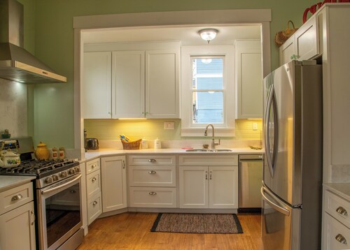 Historical Victorian with Modern Touch. Garage with EV Charger