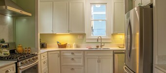 Historical Victorian with Modern Touch. Garage with EV Charger