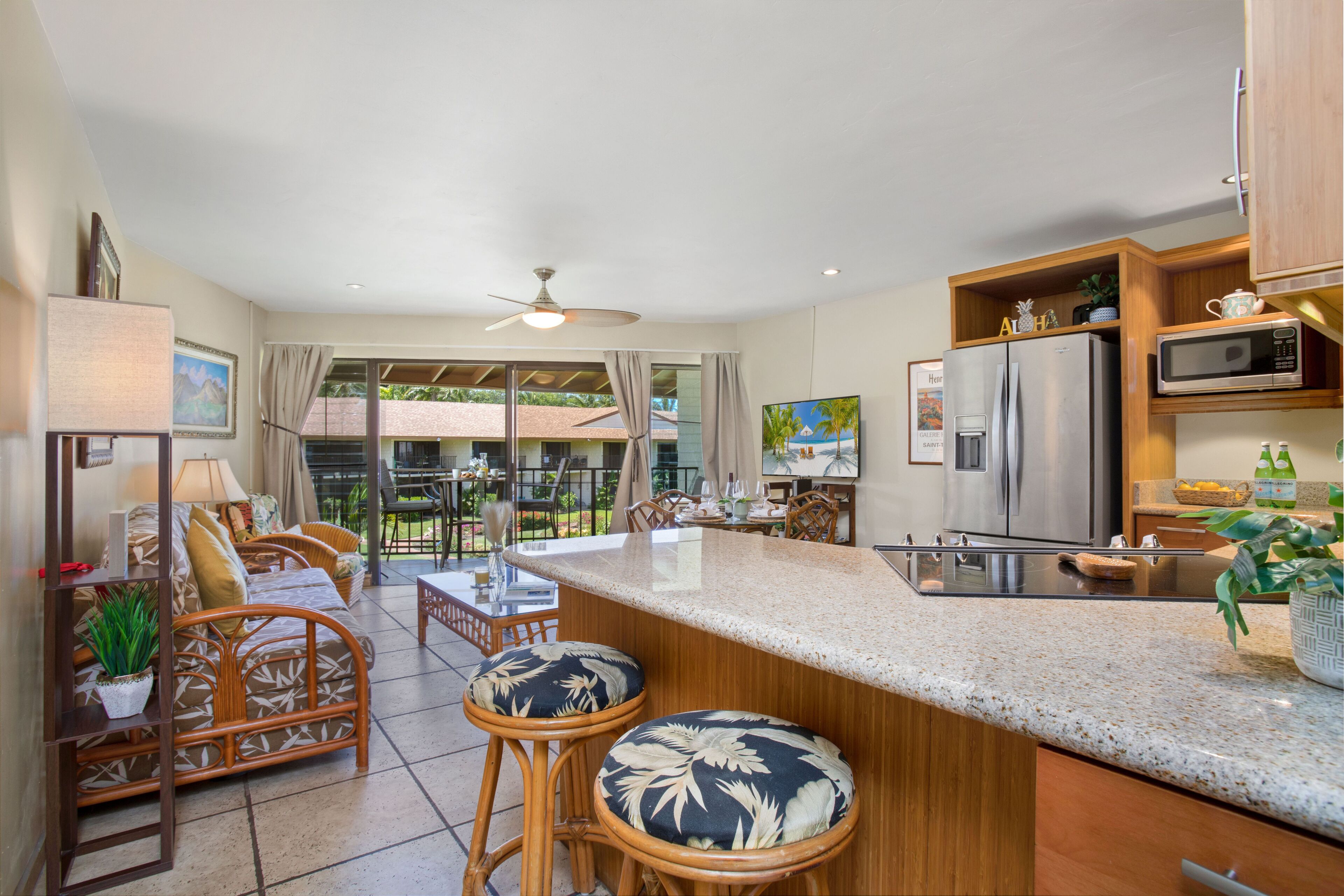 Apartment, 1 Bedroom, Ocean View (1002) | 2 bedrooms, iron/ironing board