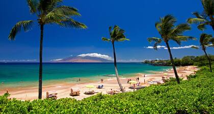 Waiohuli Beach Hale Ocean View Condos with Parking