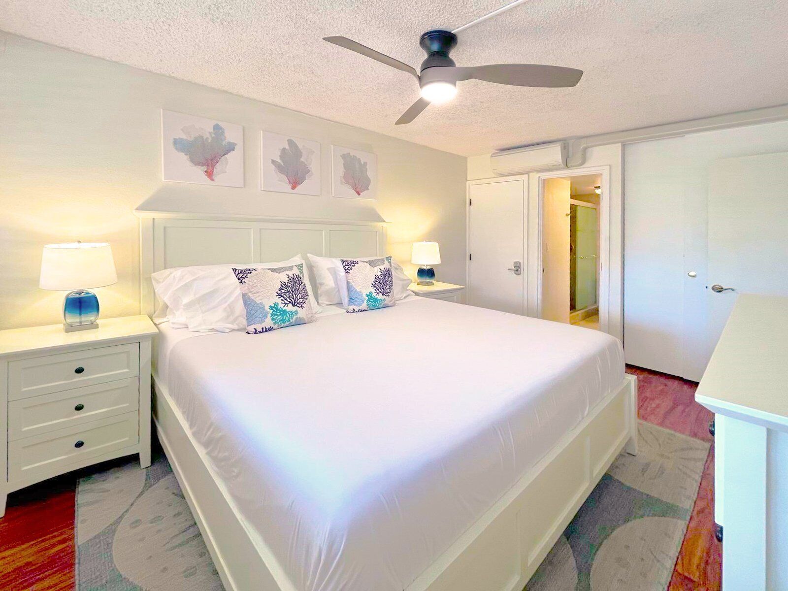 1 bedroom, premium bedding, individually decorated