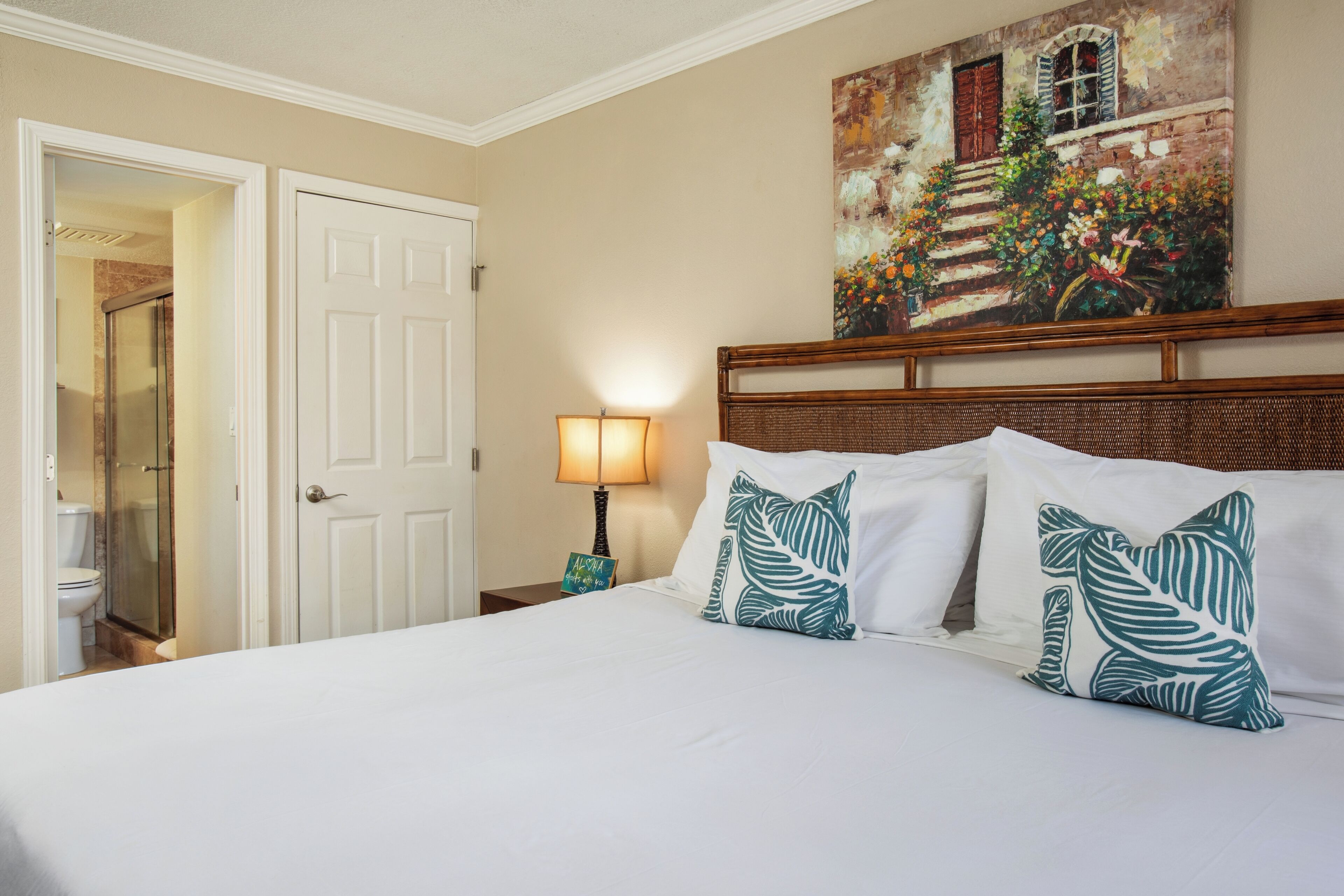 1 bedroom, premium bedding, individually decorated