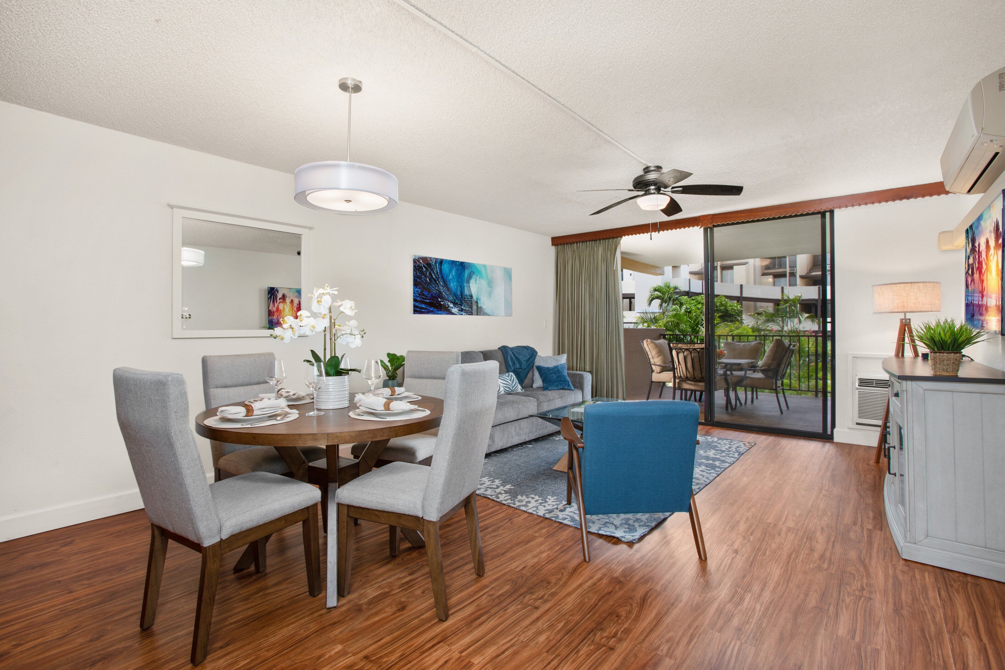 Condo, 1 Bedroom, Garden View (1008) | In-room dining