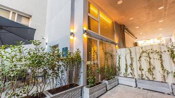 Overnatningsstedets område