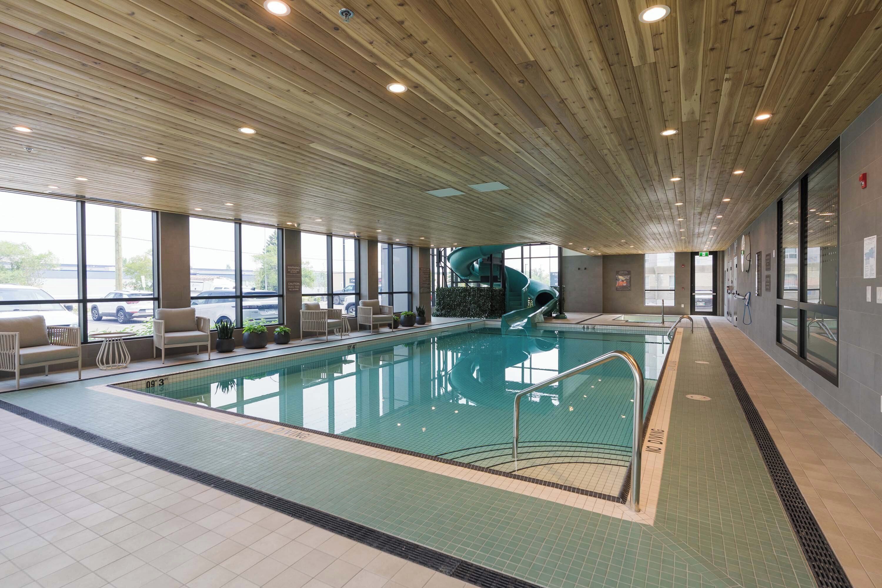 Piscine couverte